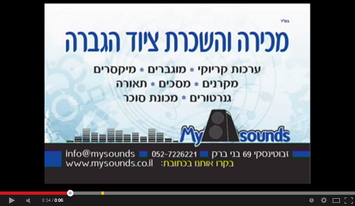 השכרת ציוד הגברה השכרת רמקולים 